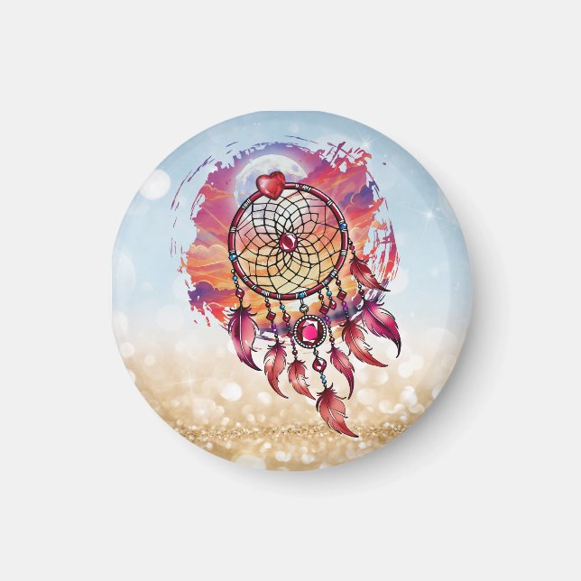 Atrapasueño al amanecer magnet (Framsidan)