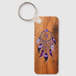 Atrapasueños corazón de Amatista Nyckelring