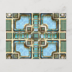 Atrium Bassäng Vykort