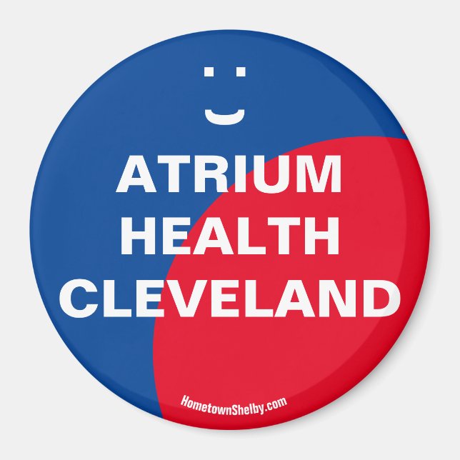 Atrium Health Cleveland Roligt Magnet (Framsidan)