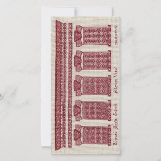 Atrium View, Edmund Burke-skolkort Meddelande