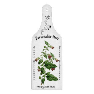 Atropa Belladonna WildFlower Herb Blommigt White