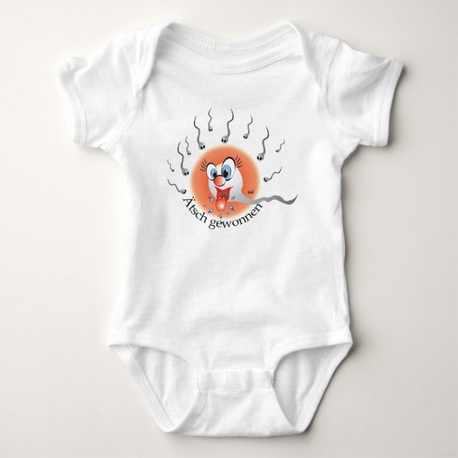 Ätsch gewonnen tee shirt (Framsida)