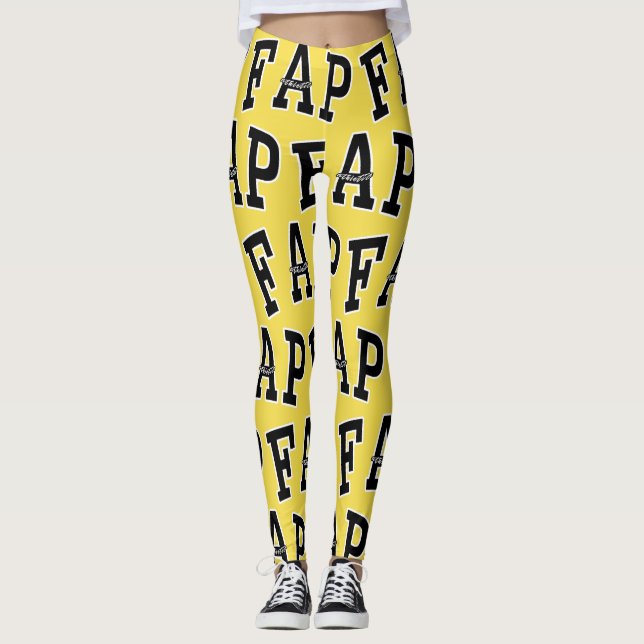 Åtsittande damasker för FAP Leggings (Framsida)