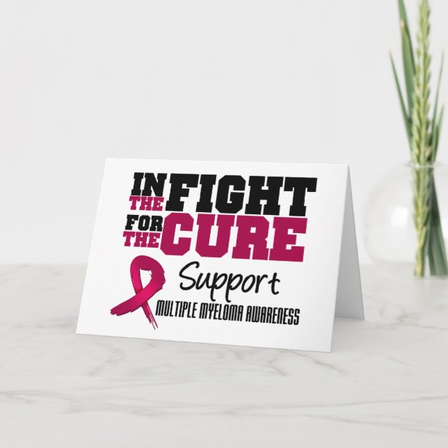 Åtskillig Myeloma i slagsmål för boten Kort (Framsida)