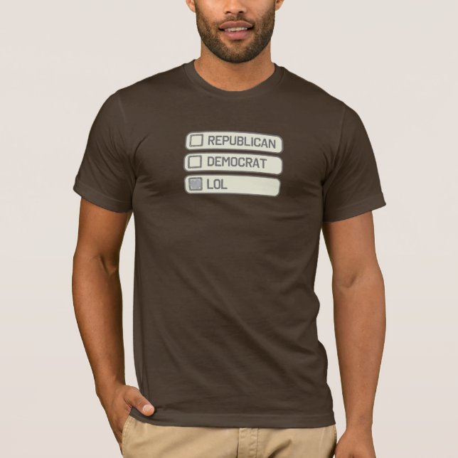 Åtskillig partisan- prima skjorta tee (Framsida)