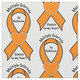 Åtskillig Sclerosis, ms, känt anpassadeband Tyg