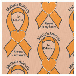 Åtskillig Sclerosis, ms, känt anpassadeband Tyg