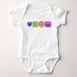 Åtskilliga hjärtor & färger tee