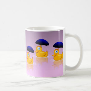 Åtskilliga paraplyankor kaffemugg