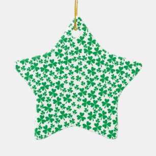 Åtskilliga Shamrocks Julgransprydnad Keramik