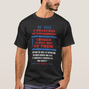 Åtskillnad mellan kyrka och stat försvarar vår dem t shirt