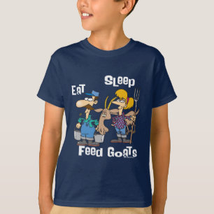 Ätsområdets Matande getter Tee Shirt