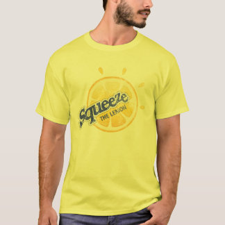 Åtstramning citronen tee shirt