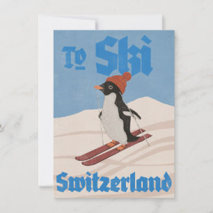 Att åka skidor i Schweiz Inbjudningar