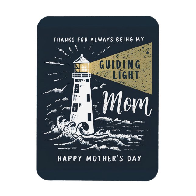 Att alltid vara mitt ledljus - tunt magnetiskt kor magnet (Vertikal)