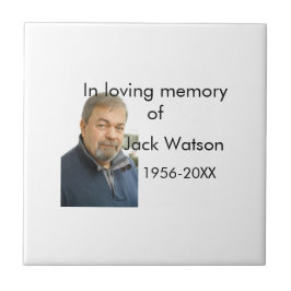 Att älska minnet av den moderna begravningen i nam kakelplatta