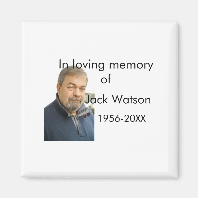 Att älska minnet av den moderna begravningen i nam magnet (Framsidan)