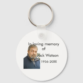 Att älska minnet av den moderna begravningen i nam nyckelring