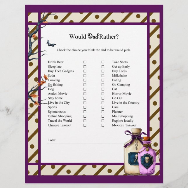 Att andas en Baby_ skulle Pappa hellre Brevhuvud (Framsida)