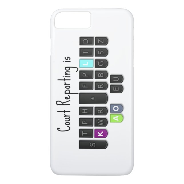 Att anmäla för domstol är det kalla Steno Case-Mate iPhone Skal (Baksida)