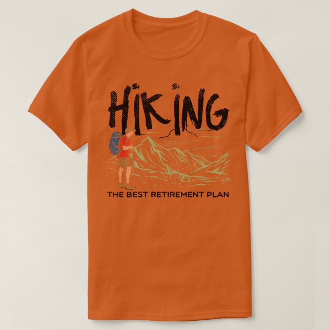 Att anställa den bästa Pension-planen T Shirt (Design framsida)