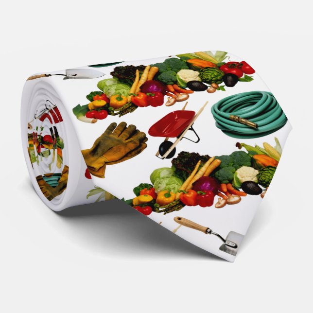 att arbeta i trädgården, slips (Rullad)