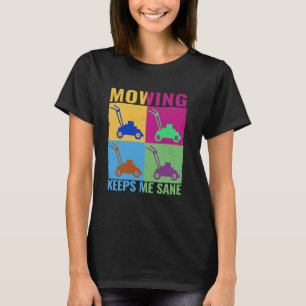 Att äta behållor är en frisk färgad gräsmatta som t shirt