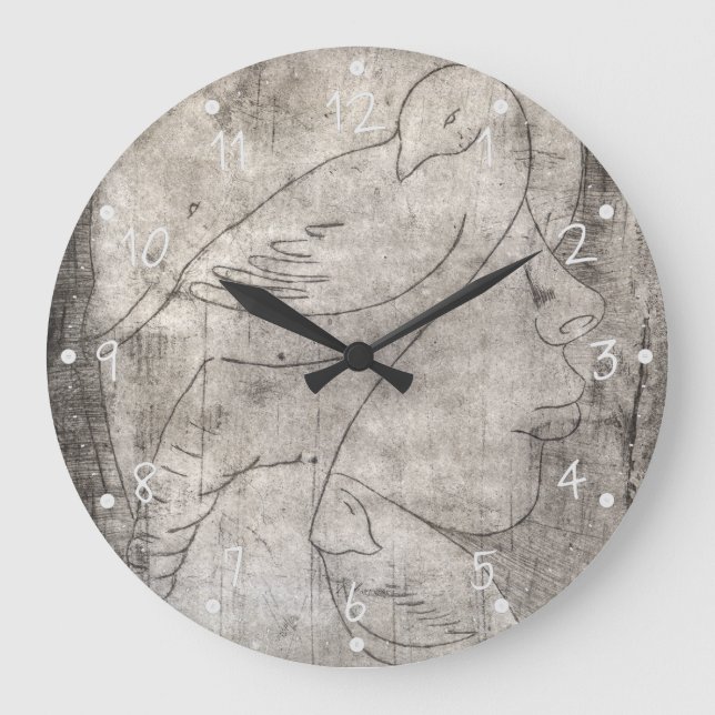 Att äta en flicka som Kärlek djur Stor Klocka (Framsida)