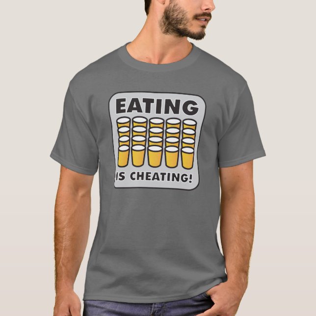 ATT ÄTA FUSKAR T-SHIRT (Framsida)