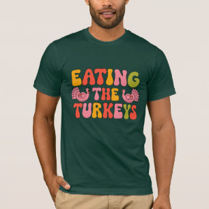 Att äta kalkongroovy t shirt