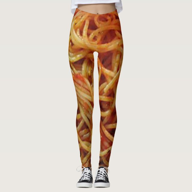 Att att älska spagetti leggings (Framsida)