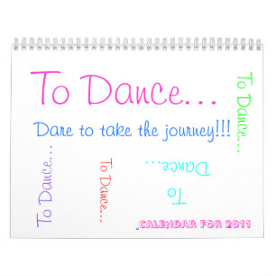Att att dansa…, , Utmaning att ta resan!!! , Til Kalender