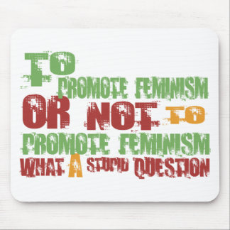 Att att främja feminism musmatta