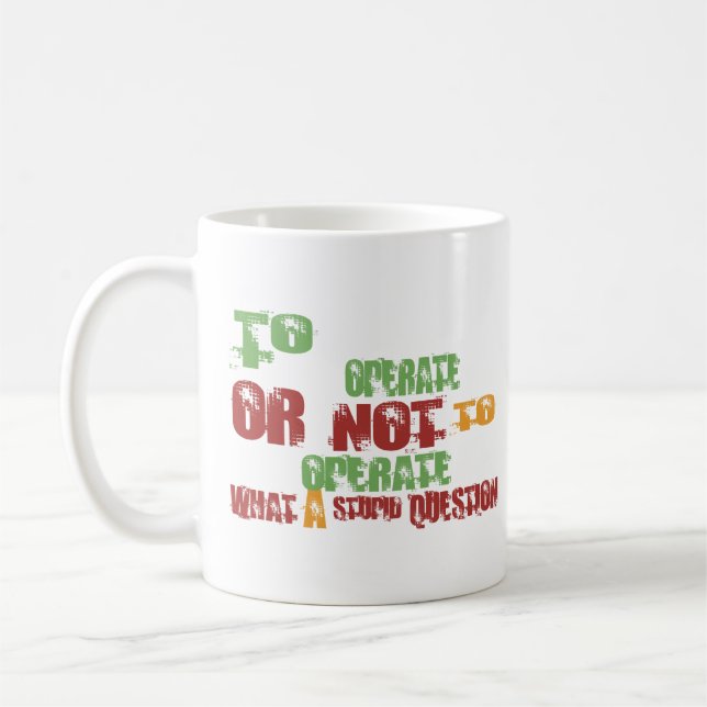 Att att fungera kaffemugg (Vänster)