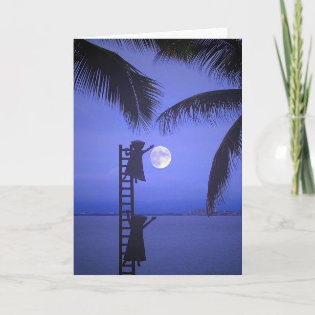 Att att ge dig månen kort (Framsida)