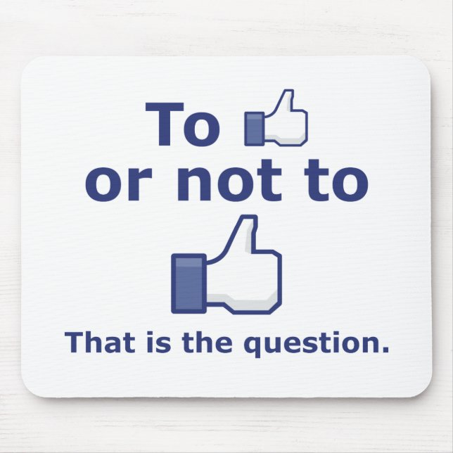 Att att gilla eller att inte gilla musmatta (Framsidan)