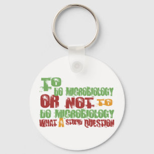 Att att göra Microbiology Nyckelring