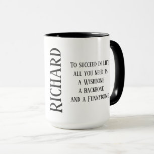 Att att lyckas i livmugg med ditt namn mugg