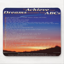 Att att uppnå din mousepad för drömmar…