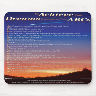 Att att uppnå din mousepad för drömmar… musmatta
