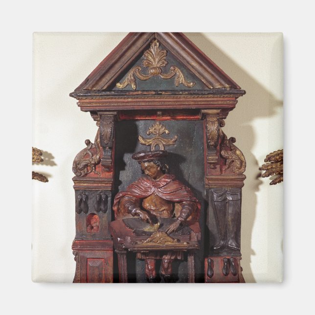 Att avbilda St. Crispin på hans arbetsbänk Magnet (Framsidan)