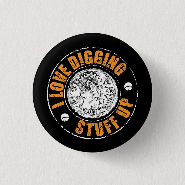 Att avkänna för metall klämmer fast emblem, knapp (Framsida)