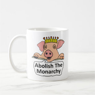Att avskaffa monarkin kaffemugg
