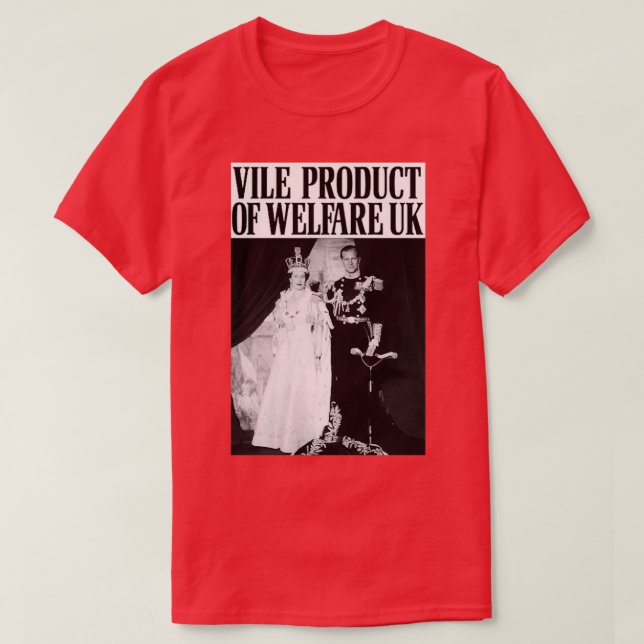 Att avskaffa monarkin t shirt (Design framsida)