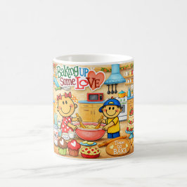 Att Baka Kärlek Mug. Kaffemugg