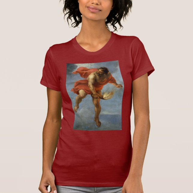 Att bära för Prometheus avfyrar T-shirt (Framsida)