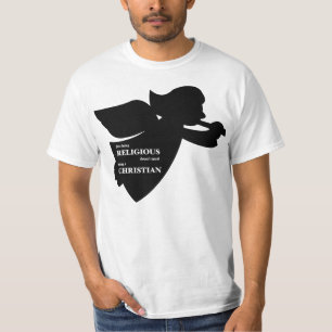 Att bara vara religiösa är inte detsamma som att v tee shirt