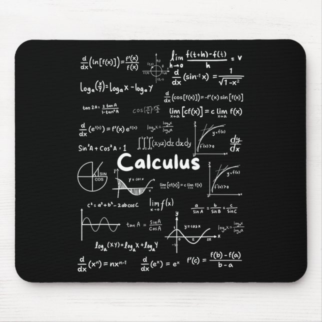Att behärska väsentliga kalkylformler Math Genius  Musmatta (Framsidan)