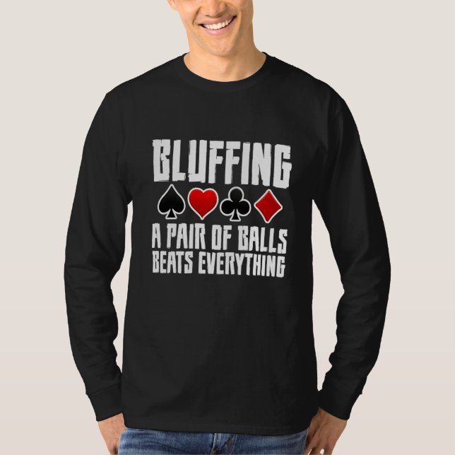 Att blåsa en Bollar-pinne slår allt T Shirt (Framsida)